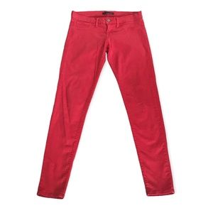 Flying Monkey Junior’s Red Denim Skinny Jeans Sz 7